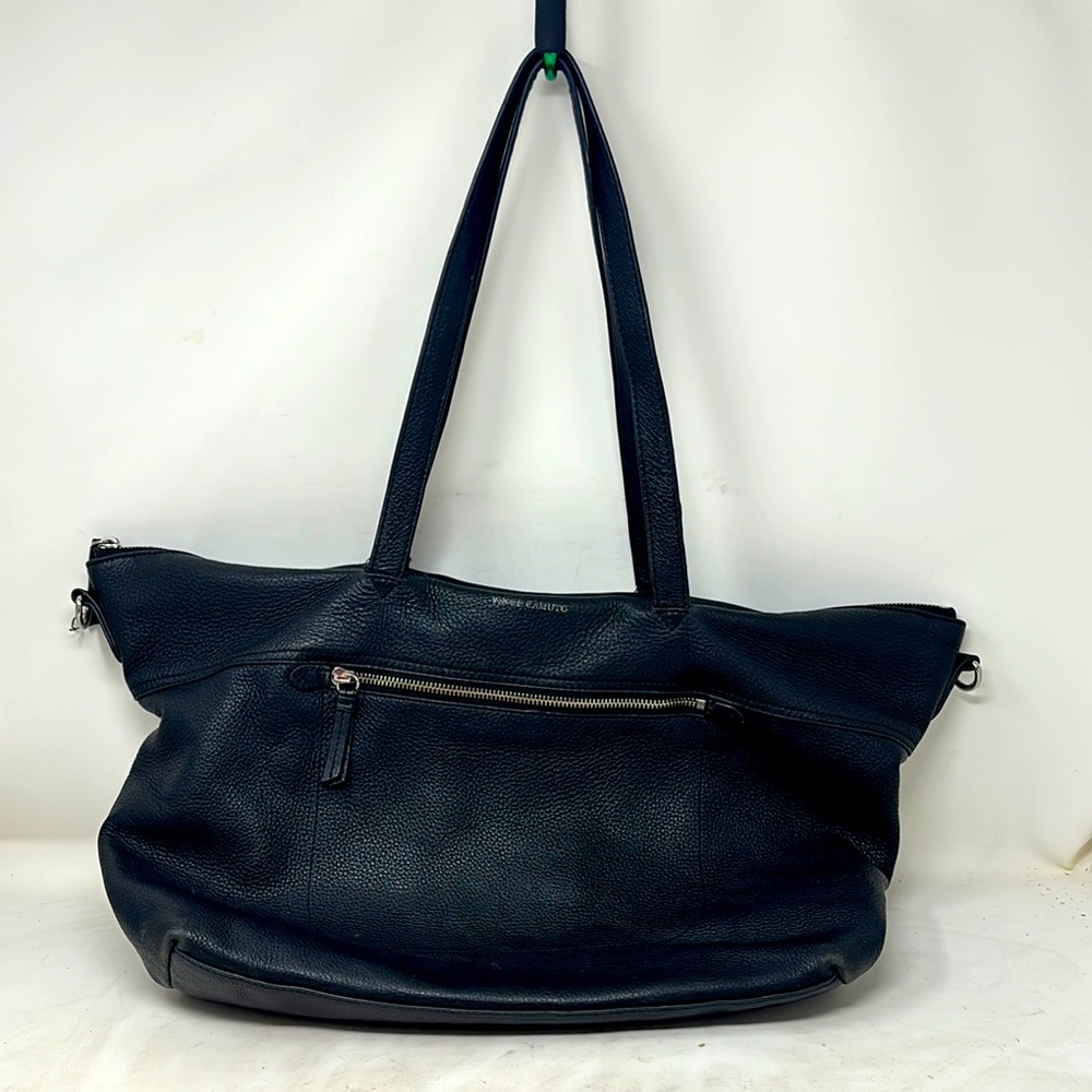Vince Camuto shoulder bag black leather